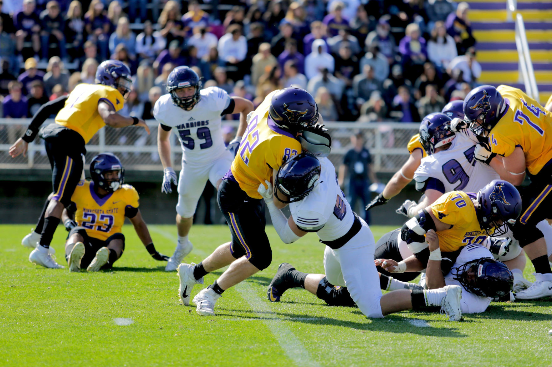 Winona State Football vs Mankato